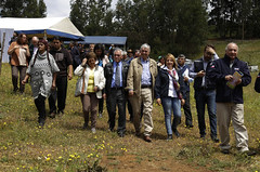 Inauguración del tranque número 100 en la Región de La Araucanía