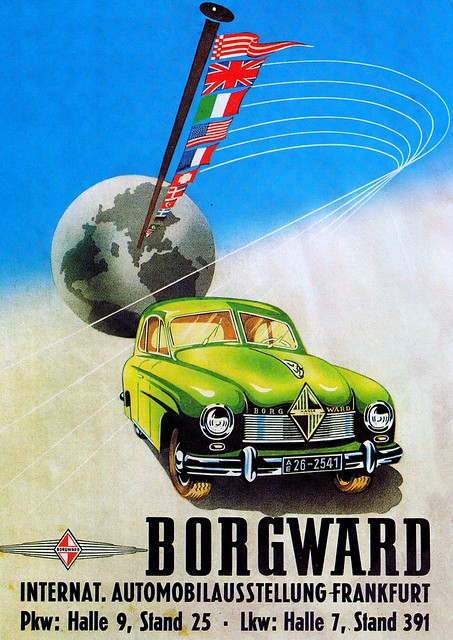 Borgward ad 1951 Frankfurt International Motor Show