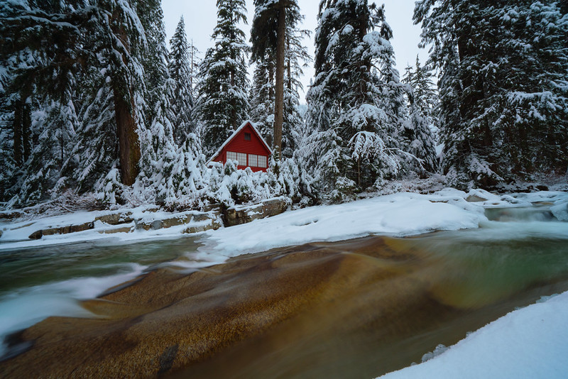 The Little Red Cabin