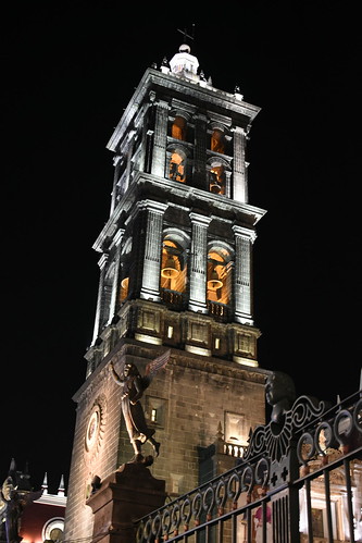 Street Photo Zócalo de la Ciudad de Puebla