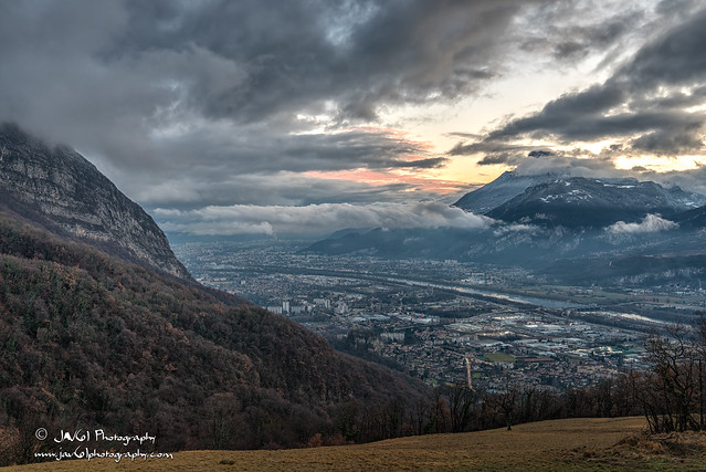 Sunset in the Isere valley_9644