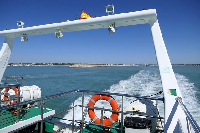 El Puerto de Santa Maria, Spain - aboard the ferry to Cádiz
