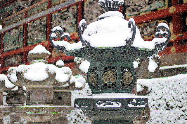 Snow in Nikko // Nikko sous la neige