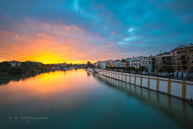 Guadalquivir Reflection - Seville, Spain