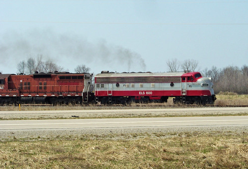 train railroad railway railfan escanabaandlakesuperior els emd fp7a fp7 f7a f7 funit locomotive