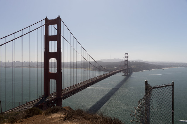 All of the Golden Gate Bridge