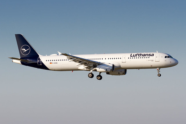 D-AISQ Lufthansa Airbus A321-231