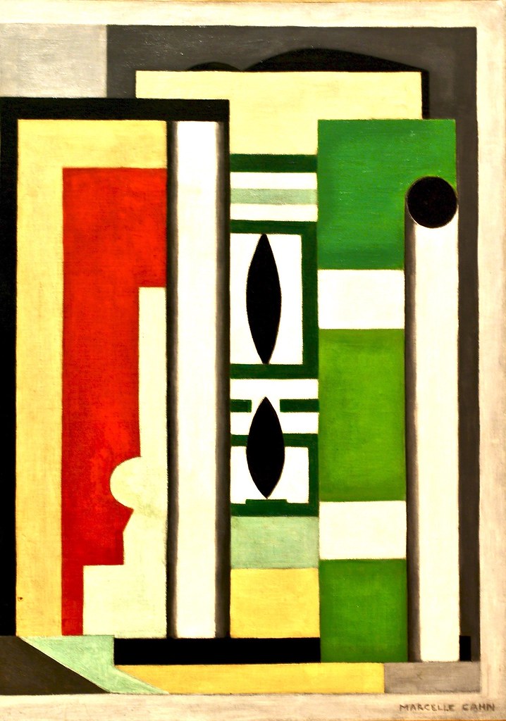 Composition abstraite (1925) - Marcelle Cahn (1895 - 1981)