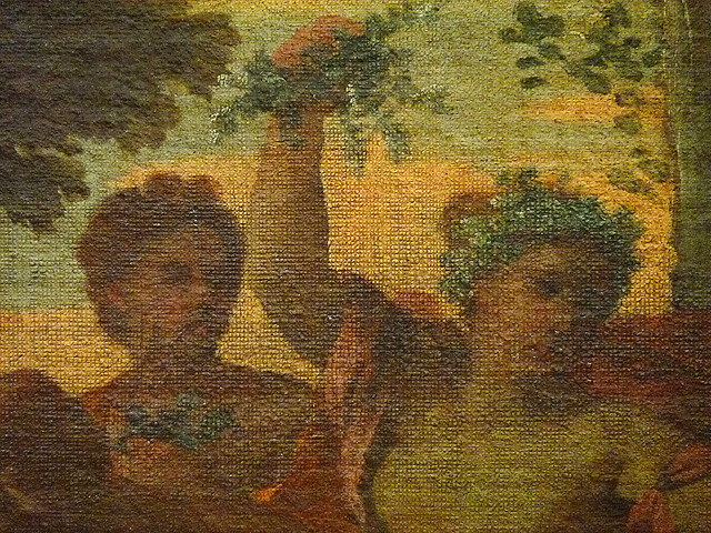 POUSSIN Nicolas,1627-28 - Le Triomphe de Flore (Louvre) - Detail 064