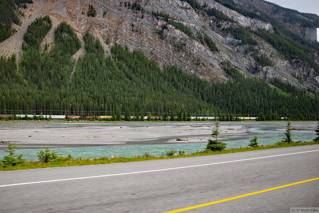 Trans-Canada Highway west of Field, British Columbia