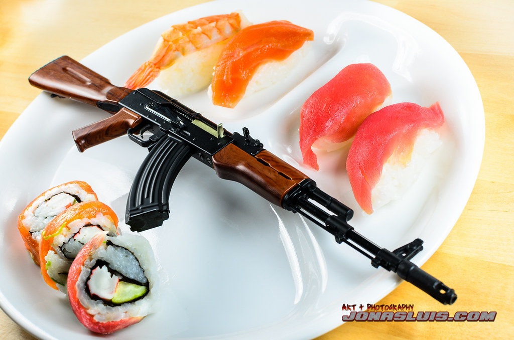 Russian Sushi, From the series: A Small Gun Debate Meet m…