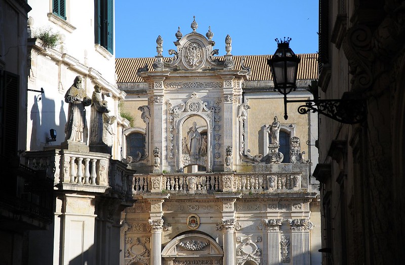 20170417-254F | Blick zum Domplatz in Lecce. Apulien, 17.04.2017