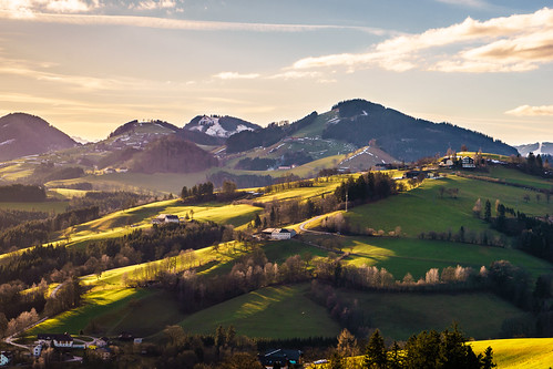 Mostviertel by CHCaptures, taken at Rehau, near Waidhofen/Yppslandschaft rehau a7ii bluesky dawn geeen greenhills hills ilce7ii