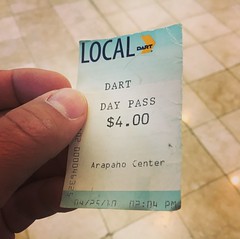 Old DART Ticket