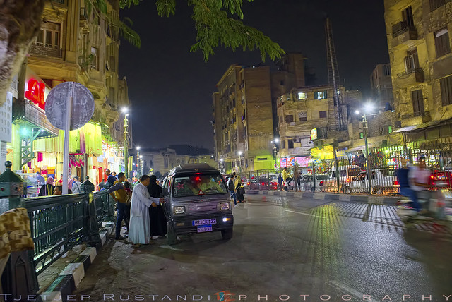 One corner of Cairo streets