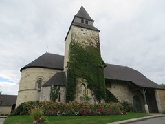 Eglise romane, St Blaise (XIIe-XIIIe), Lacommande, Béarn, Pyrénées-Atlantiques, Nouvelle-Aquitaine, France.