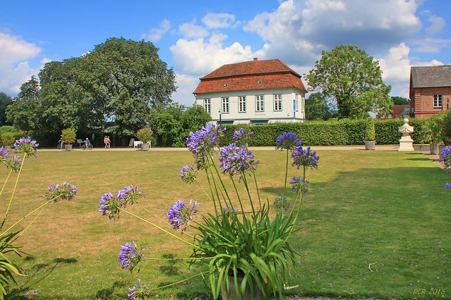 Ludwigslust, Blick zum Fontänenhaus
