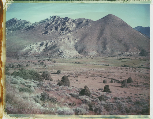 mountains landscape sierranevada california film polaroid 669 automatic250