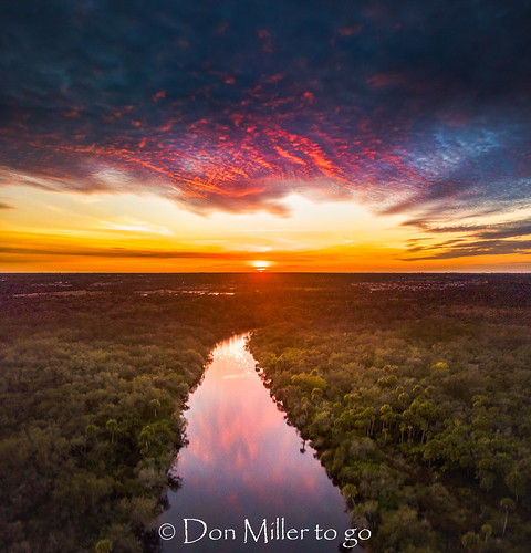 cloudsonfire cloudporn sunsetmadness sunsets nature reflection goldenhour panorama clouds mavicpro drone panoramic fireinthesky river aerial sky sunsetsniper outdoors florida water panoimages3 venice unitedstates us