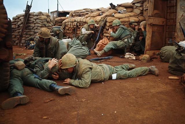 Vietnam War - Khe Sanh 1968 - Photo by Dana Stone