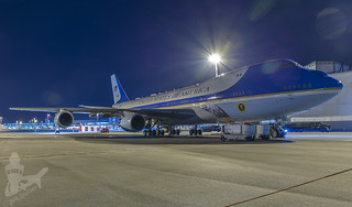 92-9000 USAF United States Air Force Boeing 747-200 25-01-2018 Zurich (L) | by JvR Spotter