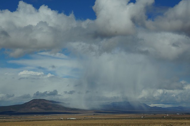 Cloud burst, Utah.