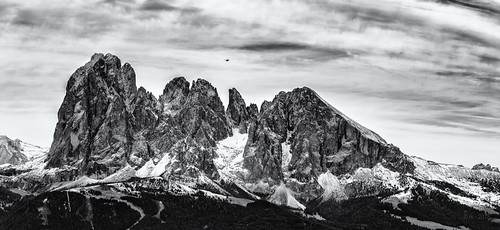 Like an Eagle... by Ody on the mount, olympus omd - lightroomadler anlässe berge dolomiten em5ii fototour himmel italien langkofel langkof