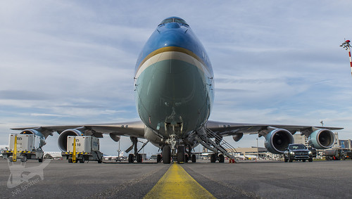 92-9000 USAF United States Air Force Boeing 747-200 25-01-2018 Zurich 4 (L) | by JvR Spotter