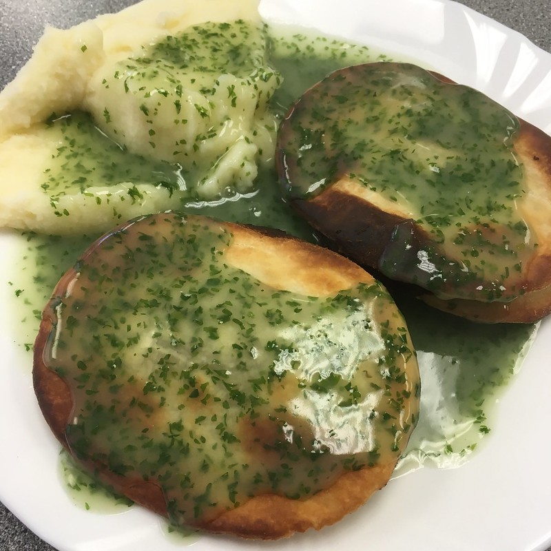 Pie and mash from Maureen's