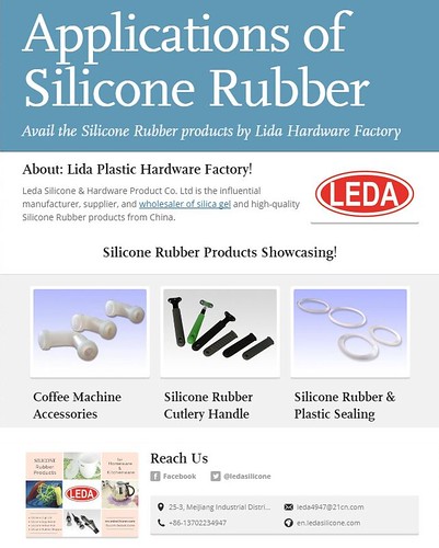 Silicone Rubber applications by Leda