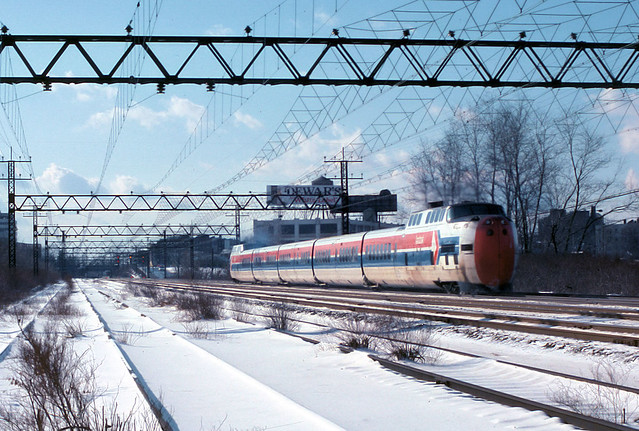 Amtrak UA Turbotrain, New Rochelle, NY
