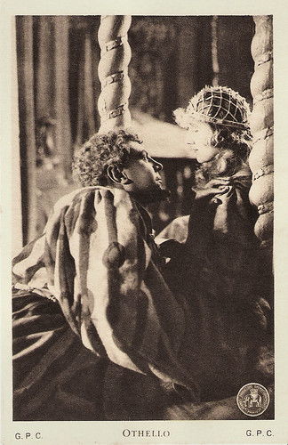 Emil Jannings and Ica von Lenkeffy in Othello (1922)