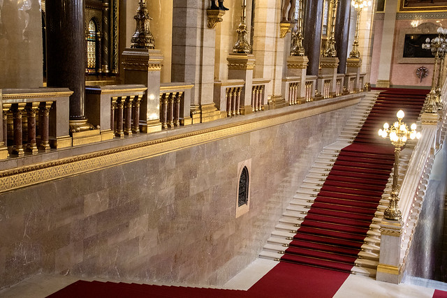 Hungarian Parliament Staircase, Budapest Details 23