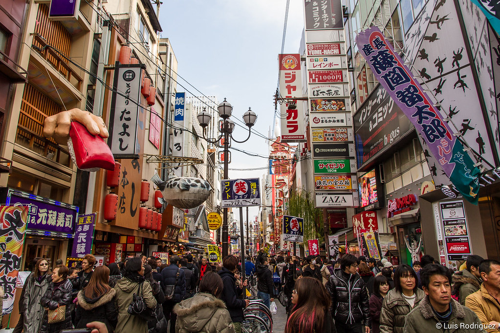 Dotombori, uno de los barrios más divertidos de Osaka