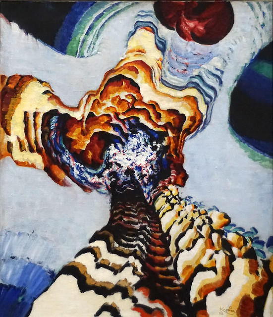 Frantisek Kupka-Conte de pistils et d'etamines no 1, 1919-23-Pompidou Center