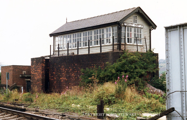 LNER Tinsley East Junction Signal Box (GCR) -  27.vii.1984