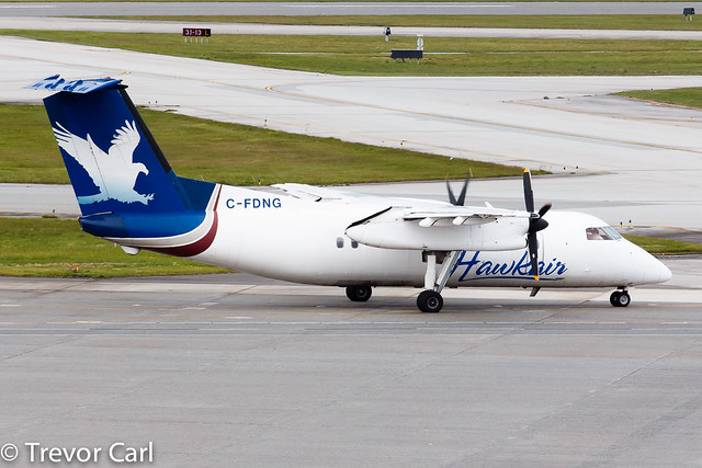 Hawkair | C-FDNG | De Havilland Canada DHC-8-102 Dash 8 | YVR | CYVR