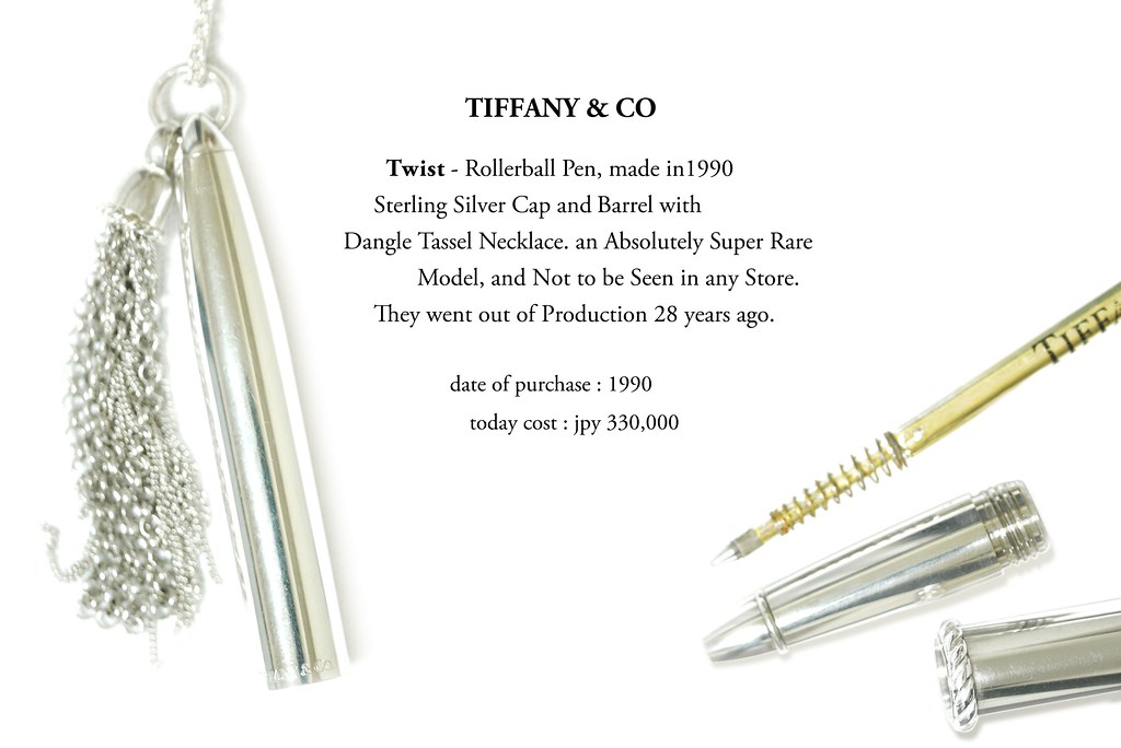 tiffany pen necklace
