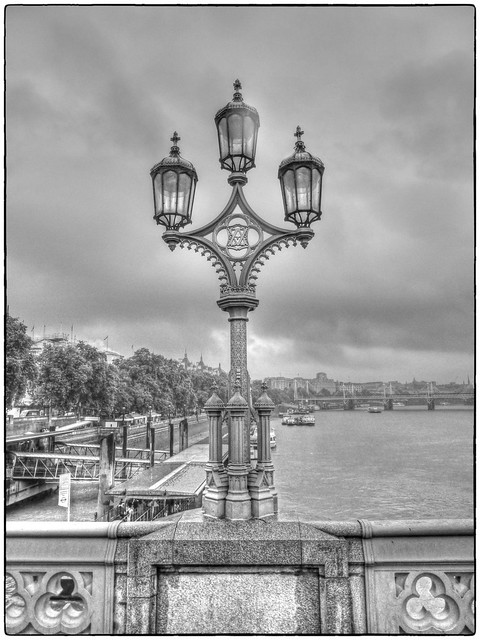 Street Lamp, Westminster Bridge, Westminster, London UK