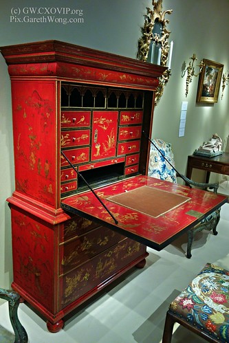 Red Secretaire-on-Chest Circa 1690 from Frank Patridge from RAW _DSC6367 by garethwong