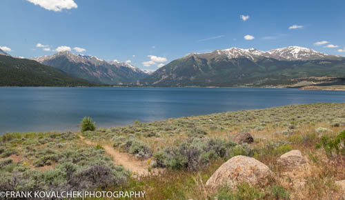 Mountain landscape in the Twin Lakes area