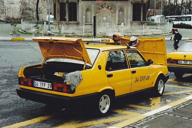 Tofaş Şahin Taksi Istanbul July 2000c