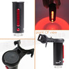 351-526-1 Tern Vizy Light 360度尾燈不鏽鋼紅光後燈地面投射USB充電IPX5防水-黑