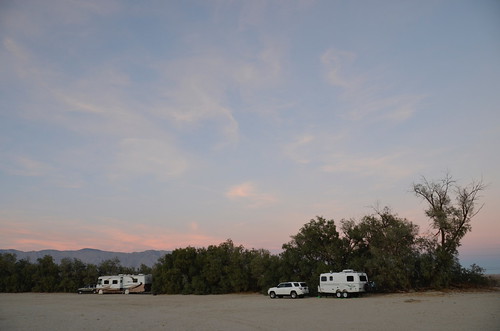 Borrego Springs - Legion the our camping spot sunset