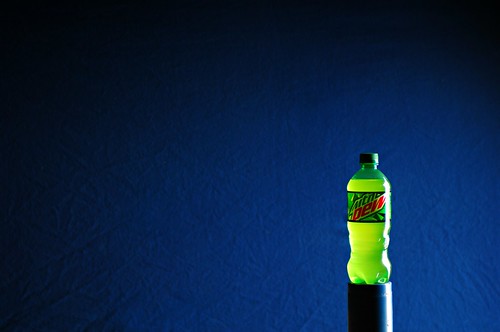 Mountain Dew on Blue | We're Here! : Mountain Dew Want more … | Flickr