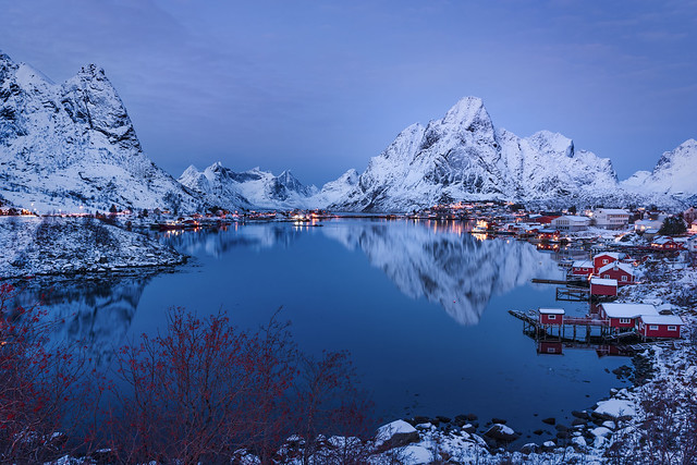 Winter in Reine