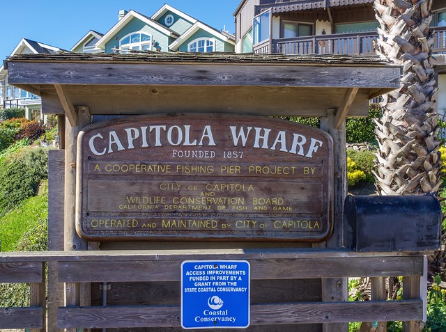 Capitola Wharf in Capitola, California