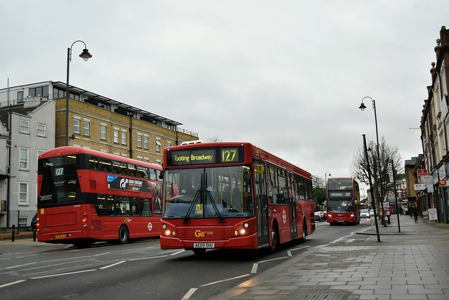 *MEGA RARE* Go-Ahead London Metrobus: 718 | AE09DHU || 127: Purley - Tooting Broadway