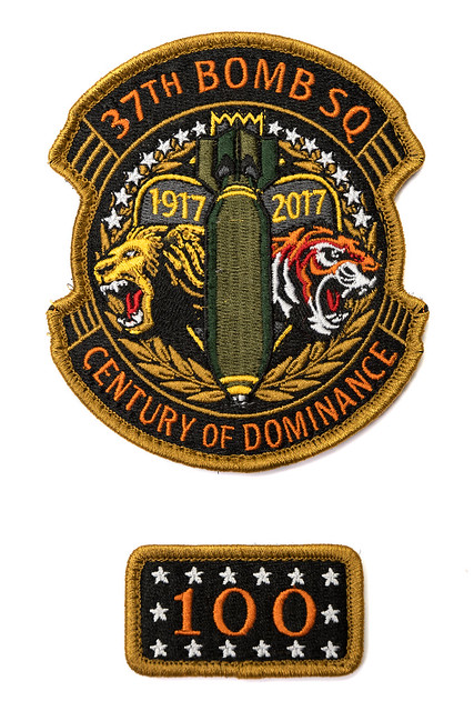 US Air Force 37th BS 100th Anniversary Patch