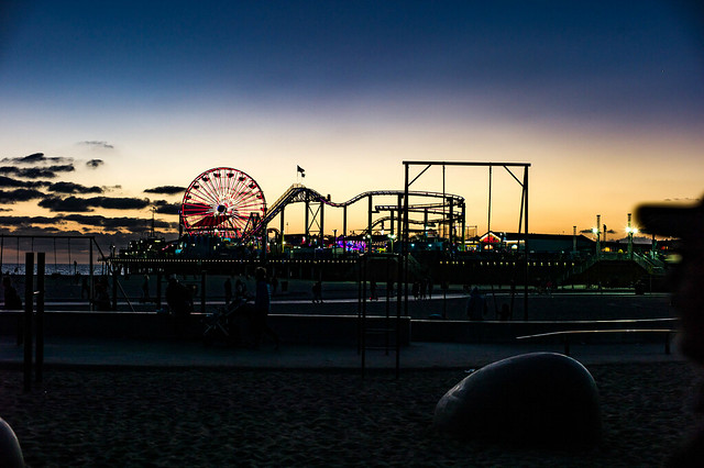 Santa Monica Socal Sunset